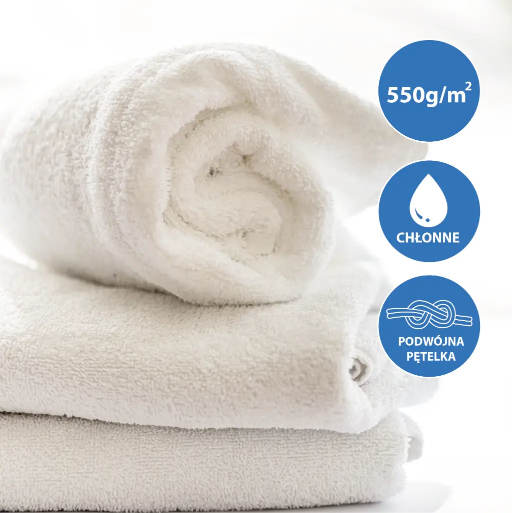 Ręczniki hotelowe Tinos 550 g