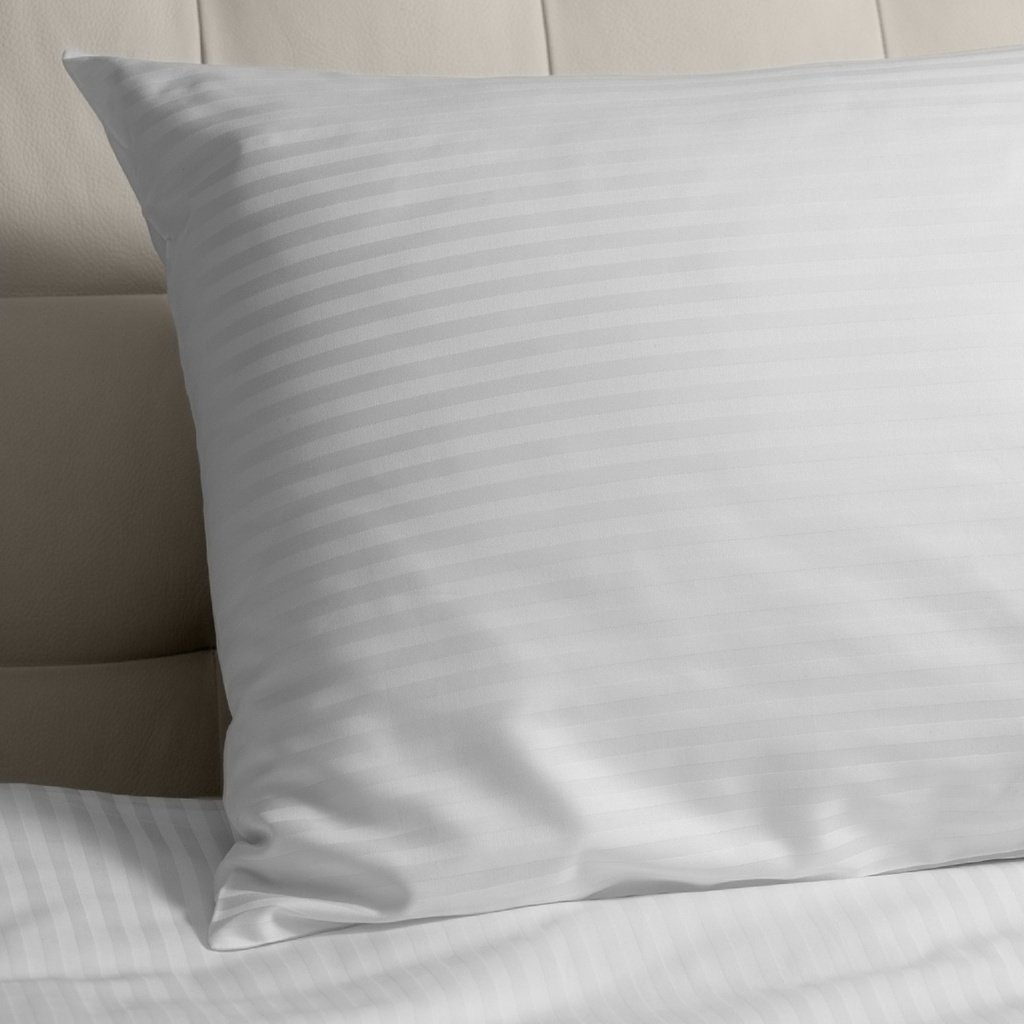 Poszewki hotelowe San Jose - adamaszek, paski 10 mm