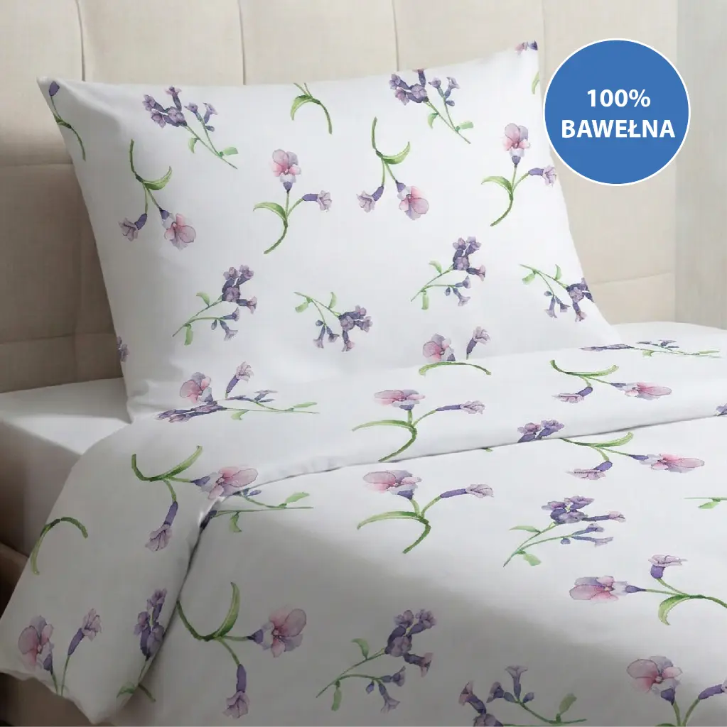 Komplet pościeli z nadrukiem - miodunka
