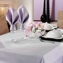 Obrusy Albany pasek dekor 100/100 cm fioletowe